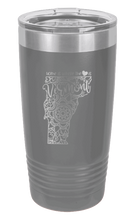 Load image into Gallery viewer, Vermont - Home Is Where the Heart is Laser Engraved Tumbler (Etched)
