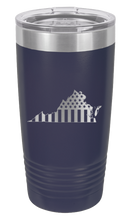 Load image into Gallery viewer, Virginia State American Flag Laser Engraved Tumbler (Etched)
