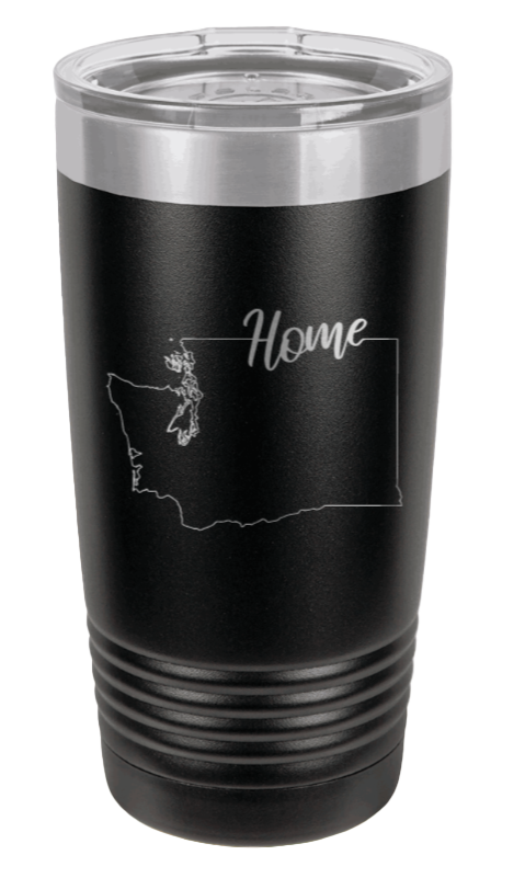 Washington Home Laser Engraved Tumbler (Etched)