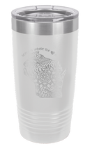 Load image into Gallery viewer, Wisconsin - Home Is Where the Heart is Laser Engraved Tumbler (Etched)
