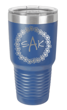 Load image into Gallery viewer, Wreath 2 - Customizable Laser Engraved Tumbler (Etched)

