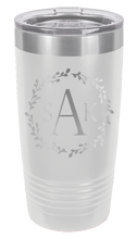 Load image into Gallery viewer, Wreath 3 - Customizable Laser Engraved Tumbler (Etched)
