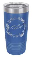 Load image into Gallery viewer, Wreath 4 - Customizable Laser Engraved Tumbler (Etched)
