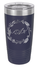 Load image into Gallery viewer, Wreath 4 - Customizable Laser Engraved Tumbler (Etched)
