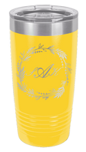 Load image into Gallery viewer, Wreath 4 - Customizable Laser Engraved Tumbler (Etched)
