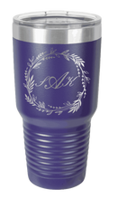 Load image into Gallery viewer, Wreath 4 - Customizable Laser Engraved Tumbler (Etched)
