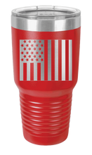 Load image into Gallery viewer, Wyoming State American Flag Laser Engraved Tumbler (Etched)
