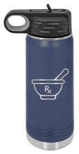 Load image into Gallery viewer, RX Pharmacist Laser Engraved Water Bottle (Etched)
