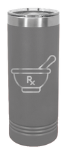 Load image into Gallery viewer, RX Pharmacist Laser Engraved Skinny Tumbler (Etched)
