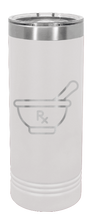 Load image into Gallery viewer, RX Pharmacist Laser Engraved Skinny Tumbler (Etched)
