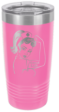 Load image into Gallery viewer, Nurse Life Girl Laser Engraved Tumbler (Etched)
