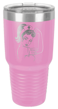 Load image into Gallery viewer, Nurse Life Girl Laser Engraved Tumbler (Etched)
