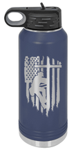 Load image into Gallery viewer, Lineman Laser Engraved Water Bottle (Etched)
