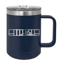 Load image into Gallery viewer, XJ Grill with Mountain Laser Engraved Mug (Etched)
