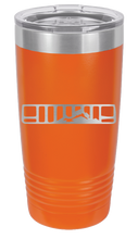 Load image into Gallery viewer, XJ Grill with Mountain Laser Engraved Tumbler (Etched)
