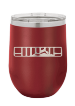 Load image into Gallery viewer, XJ Grill with Mountain Laser Engraved Wine Tumbler (Etched)
