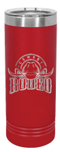 Load image into Gallery viewer, Rodeo Laser Engraved Skinny Tumbler (Etched)
