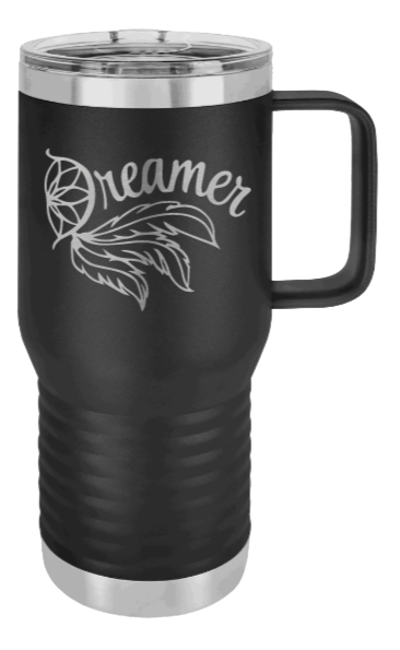 Dreamer Laser Engraved Mug (Etched)