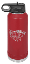 Load image into Gallery viewer, Dreamer Laser Engraved Water Bottle (Etched)
