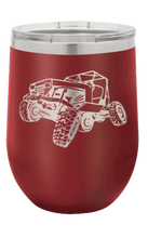Load image into Gallery viewer, YJ Crawler - No Rock Laser Engraved Wine Tumbler (Etched)
