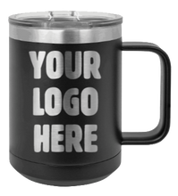 Load image into Gallery viewer, Custom Logo Drinkware Laser Engraved 15oz Mug
