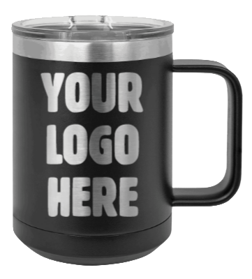 Custom Logo Drinkware Laser Engraved 15oz Mug