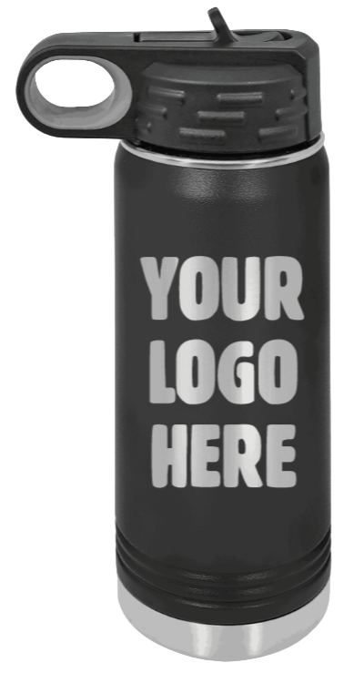 Custom Logo Drinkware Laser Engraved 20oz Water Bottle