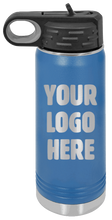 Load image into Gallery viewer, Custom Logo Drinkware Laser Engraved 20oz Water Bottle
