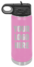 Load image into Gallery viewer, Custom Logo Drinkware Laser Engraved 20oz Water Bottle
