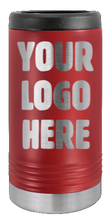Load image into Gallery viewer, Custom Logo Drinkware Laser Engraved Slim Can Koozie
