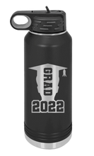 Load image into Gallery viewer, Grad 2022 Laser Engraved Water Bottle (Etched)
