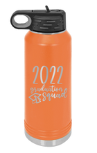 Load image into Gallery viewer, 2022 Graduation Squad Laser Engraved Water Bottle (Etched)
