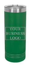 Load image into Gallery viewer, Personalized 22oz Skinny Tunbler - Your Design or Logo - Customizable Laser Engraved (Etched)
