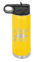 Load image into Gallery viewer, Senior 2022 2 Laser Engraved Water Bottle (Etched)
