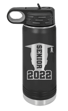 Load image into Gallery viewer, Senior Class Of 2022 4 Laser Engraved Water Bottle (Etched)
