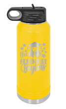 Load image into Gallery viewer, The Adventure Begins 1 Laser Engraved Water Bottle (Etched)
