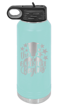 Load image into Gallery viewer, The Adventure Begins 2 Laser Engraved Water Bottle (Etched)
