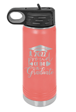 Load image into Gallery viewer, 2022 Proud Of The Graduate Laser Engraved Water Bottle (Etched)
