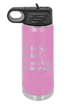 Load image into Gallery viewer, Be Fear Be Bold Be Fearless Laser Engraved Water Bottle (Etched)
