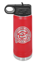Load image into Gallery viewer, Class Of 2022 Graduate 1 Laser Engraved Water Bottle (Etched)
