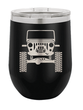 Load image into Gallery viewer, JEEP CJ Laser Engraved Wine Tumbler (Etched)
