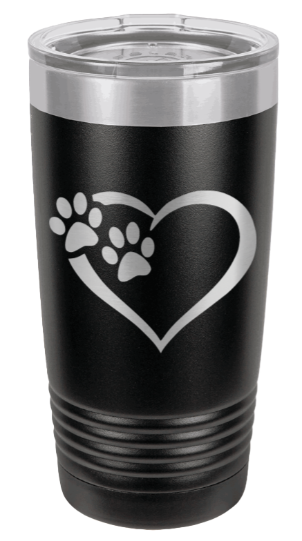 Puppy Love Laser Engraved Tumbler (Etched)