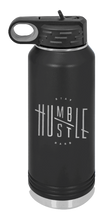 Load image into Gallery viewer, Stay Humble Hustle Hard Laser Engraved Water Bottle (Etched)
