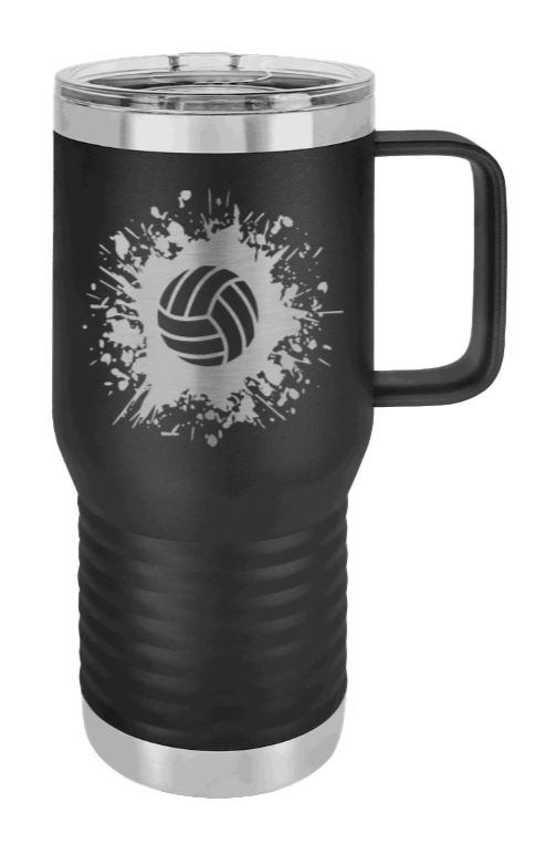 Volleyball Laser Engraved Mug (Etched)