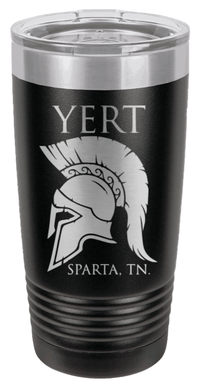 Yert - Sparta, TN Laser Engraved Tumbler (Etched)