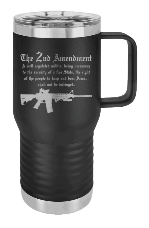 2nd Amendment Laser Engraved Mug (Etched)