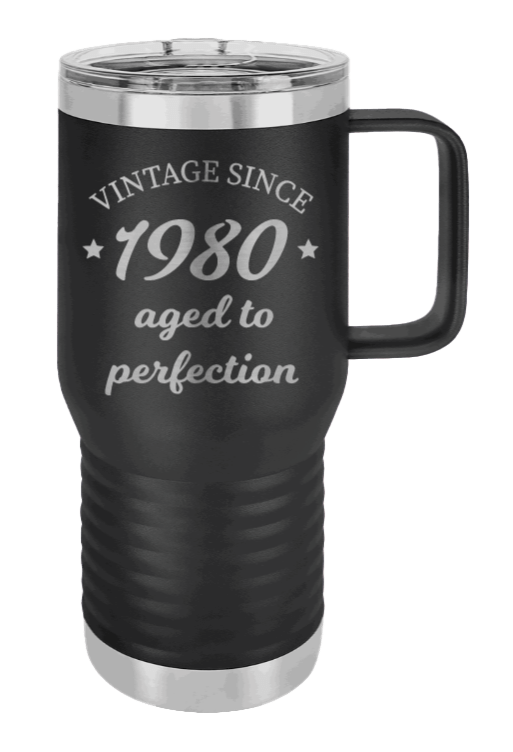Aged To Perfection - Customizable Laser Engraved Mug (Etched)