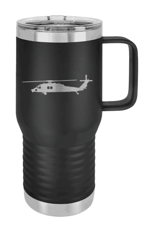 Blackhawk Laser Engraved Mug (Etched)