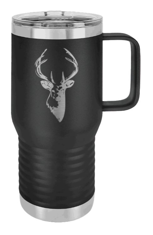 Buck Laser Engraved Mug (Etched)