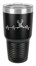 Load image into Gallery viewer, Deer Heartbeat Laser Engraved Tumbler (Etched)
